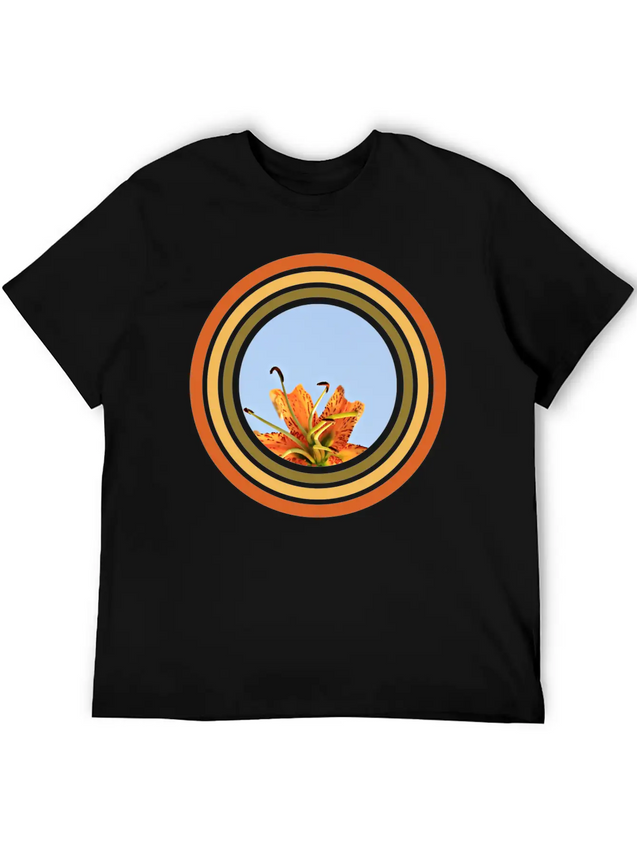 Blossom Lightweight Cotton T-Shirt – Daily Comfort Graphic Shirt