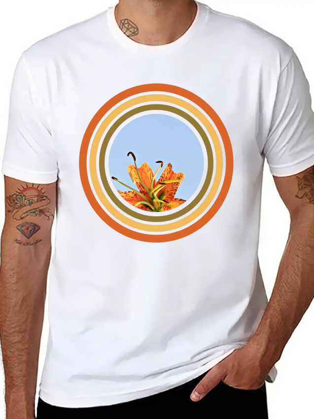 Blossom Lightweight Cotton T-Shirt – Daily Comfort Graphic Shirt