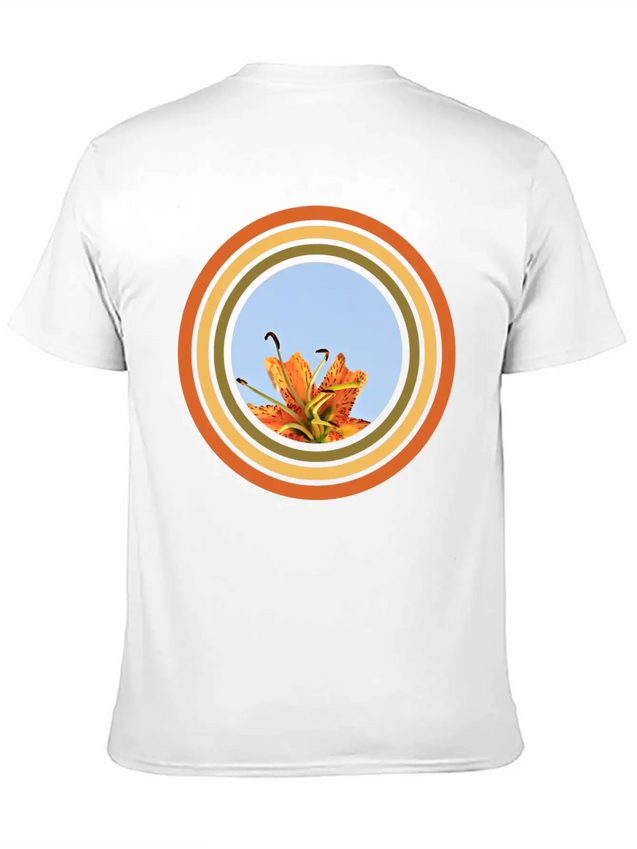 Blossom Lightweight Cotton T-Shirt – Daily Comfort Graphic Shirt
