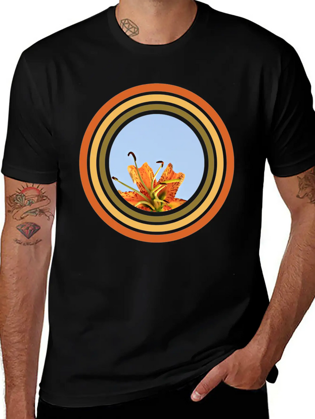 Blossom Lightweight Cotton T-Shirt – Daily Comfort Graphic Shirt