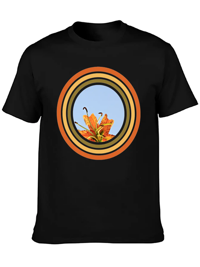 Blossom Lightweight Cotton T-Shirt – Daily Comfort Graphic Shirt