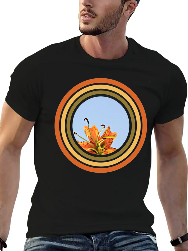 Blossom Lightweight Cotton T-Shirt – Daily Comfort Graphic Shirt