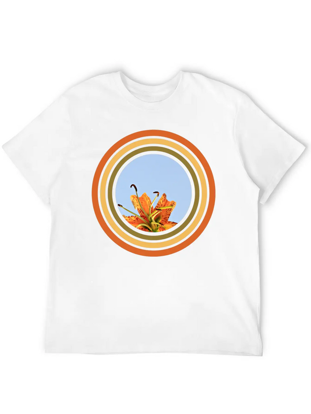 Blossom Lightweight Cotton T-Shirt – Daily Comfort Graphic Shirt