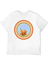 Blossom Lightweight Cotton T-Shirt – Daily Comfort Graphic Shirt