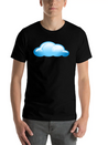 Blue Cloud Lightweight Cotton T-Shirt – Daily Comfort Graphic Shirt