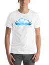 Blue Cloud Lightweight Cotton T-Shirt – Daily Comfort Graphic Shirt