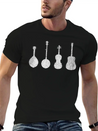 Bluegrass Music Instruments Minimalist Lightweight Cotton T-Shirt – Daily Comfort Graphic Shirt