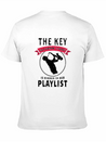 Blues Saxophone Design For Blues Girl Lightweight Cotton T-Shirt – Daily Comfort Graphic Shirt