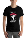 Blues Saxophone Design For Blues Girl Lightweight Cotton T-Shirt – Daily Comfort Graphic Shirt