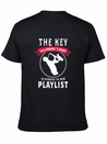Blues Saxophone Design For Blues Girl Lightweight Cotton T-Shirt – Daily Comfort Graphic Shirt