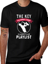 Blues Saxophone Design For Blues Girl Lightweight Cotton T-Shirt – Daily Comfort Graphic Shirt