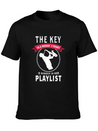 Blues Saxophone Design For Blues Girl Lightweight Cotton T-Shirt – Daily Comfort Graphic Shirt