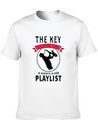 Blues Saxophone Design For Blues Girl Lightweight Cotton T-Shirt – Daily Comfort Graphic Shirt