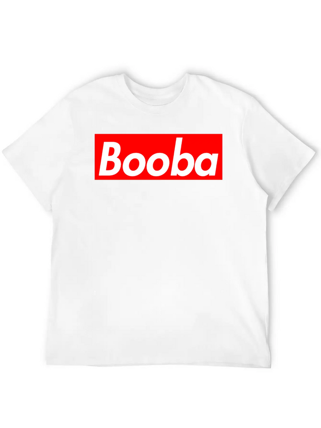 Booba Freestyle Lightweight Cotton T-Shirt – Daily Comfort Graphic Shirt