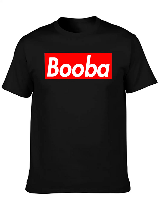 Booba Freestyle Lightweight Cotton T-Shirt – Daily Comfort Graphic Shirt
