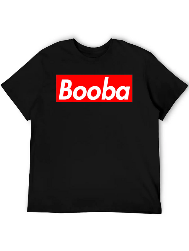 Booba Freestyle Lightweight Cotton T-Shirt – Daily Comfort Graphic Shirt
