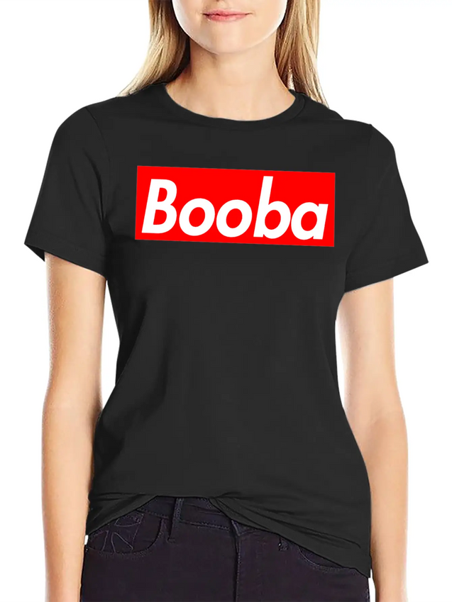 Booba Freestyle Lightweight Cotton T-Shirt – Daily Comfort Graphic Shirt