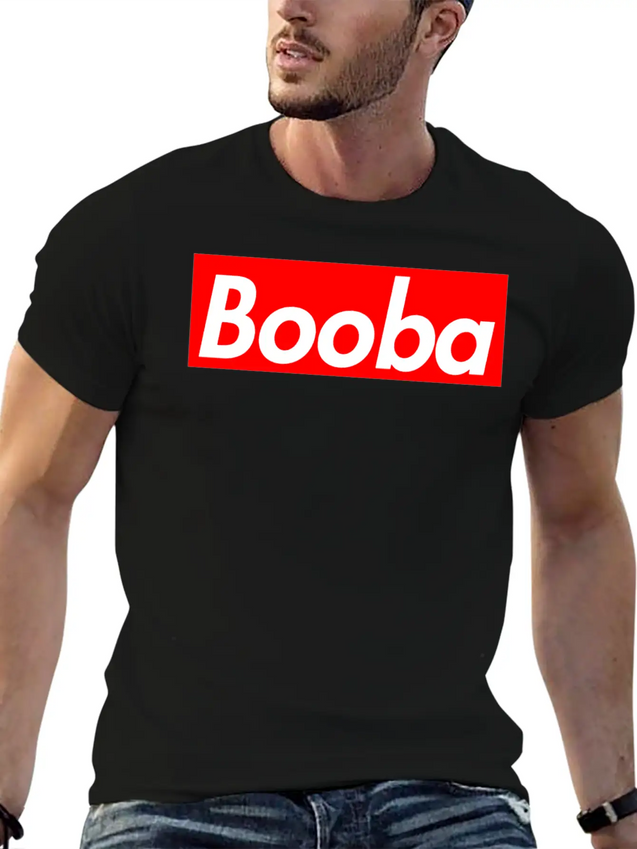 Booba Freestyle Lightweight Cotton T-Shirt – Daily Comfort Graphic Shirt