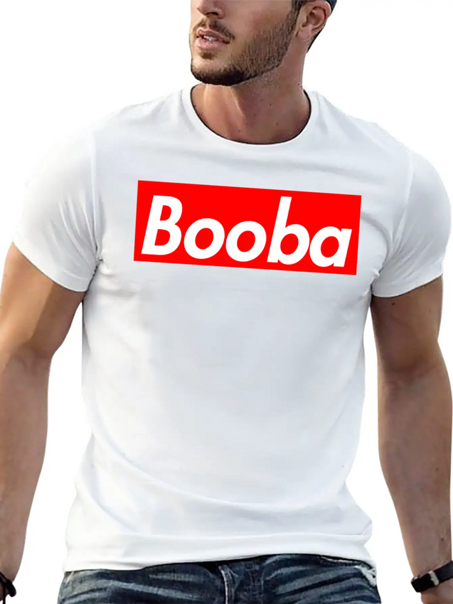 Booba Freestyle Lightweight Cotton T-Shirt – Daily Comfort Graphic Shirt