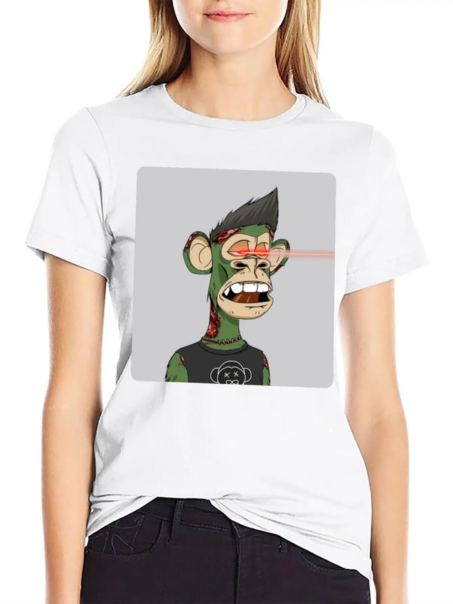 BoredApeYachtClub 146 Lightweight Cotton T-Shirt – Daily Comfort Graphic Shirt