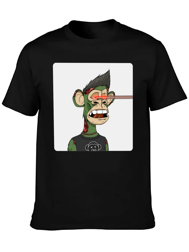 BoredApeYachtClub 146 Lightweight Cotton T-Shirt – Daily Comfort Graphic Shirt