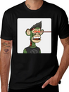 BoredApeYachtClub 146 Lightweight Cotton T-Shirt – Daily Comfort Graphic Shirt
