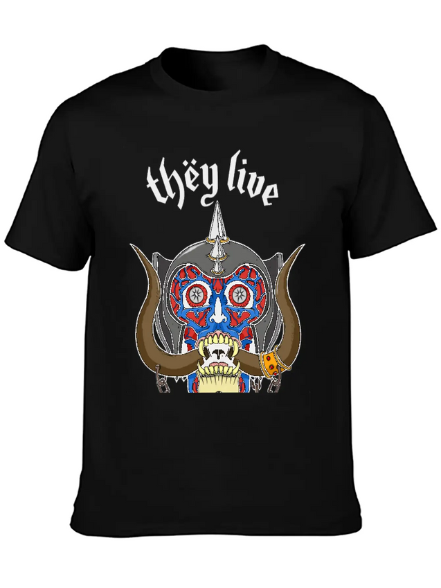 Born To Head Lightweight Cotton T-Shirt – Daily Comfort Graphic Shirt
