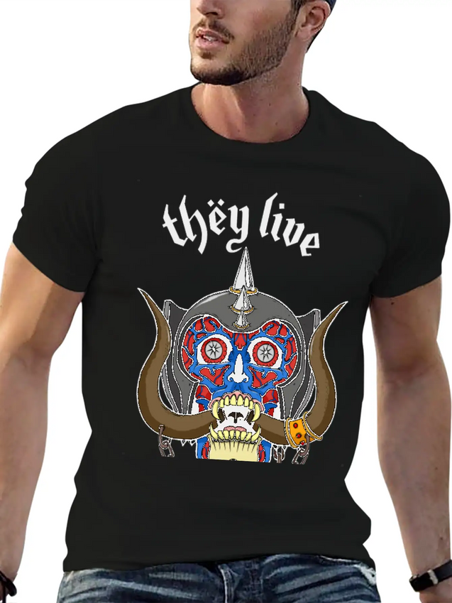 Born To Head Lightweight Cotton T-Shirt – Daily Comfort Graphic Shirt
