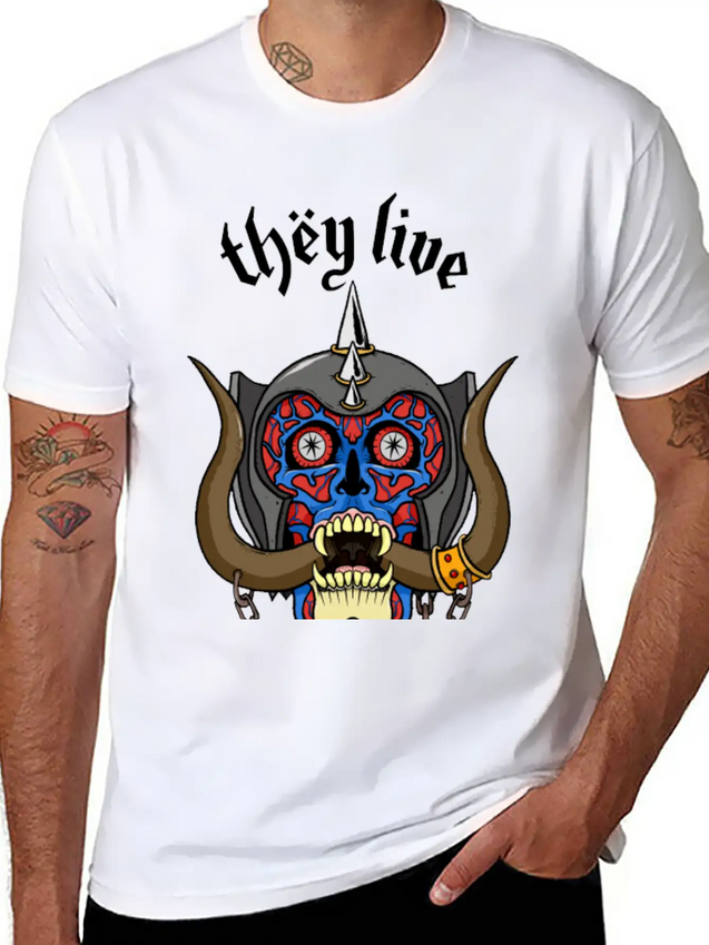 Born To Head Lightweight Cotton T-Shirt – Daily Comfort Graphic Shirt