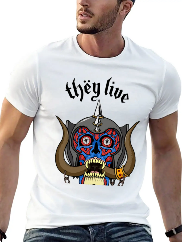 Born To Head Lightweight Cotton T-Shirt – Daily Comfort Graphic Shirt