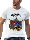 Born To Head Lightweight Cotton T-Shirt – Daily Comfort Graphic Shirt