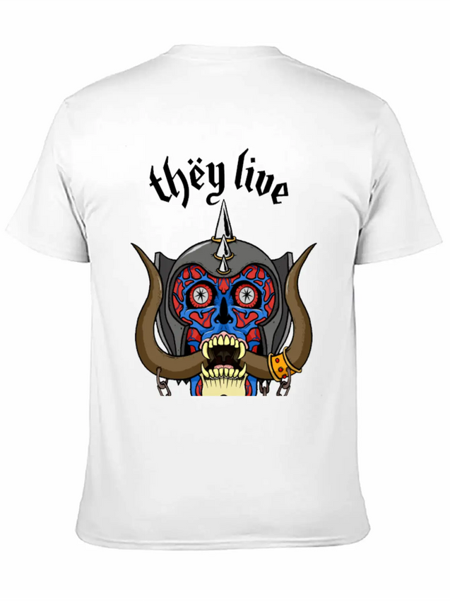 Born To Head Lightweight Cotton T-Shirt – Daily Comfort Graphic Shirt