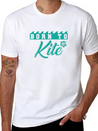 Born To Kite Waves And Wind Lightweight Cotton T-Shirt – Daily Comfort Graphic Shirt