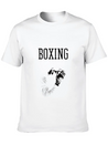 Boxing Lightweight Cotton T-Shirt – Daily Comfort Graphic Shirt