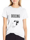 Boxing Lightweight Cotton T-Shirt – Daily Comfort Graphic Shirt