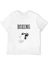 Boxing Lightweight Cotton T-Shirt – Daily Comfort Graphic Shirt