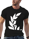 Branch Of Leaves Lightweight Cotton T-Shirt – Daily Comfort Graphic Shirt