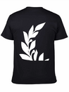 Branch Of Leaves Lightweight Cotton T-Shirt – Daily Comfort Graphic Shirt