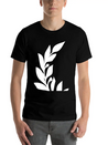 Branch Of Leaves Lightweight Cotton T-Shirt – Daily Comfort Graphic Shirt