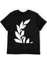 Branch Of Leaves Lightweight Cotton T-Shirt – Daily Comfort Graphic Shirt