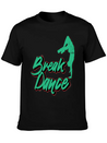 Breakdance Streetdance Hip Hop Lightweight Cotton T-Shirt – Daily Comfort Graphic Shirt
