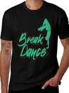 Breakdance Streetdance Hip Hop Lightweight Cotton T-Shirt – Daily Comfort Graphic Shirt