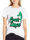 Breakdance Streetdance Hip Hop Lightweight Cotton T-Shirt – Daily Comfort Graphic Shirt