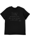 Brene Brown Quotes Lightweight Cotton T-Shirt – Daily Comfort Graphic Shirt