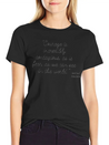 Brene Brown Quotes Lightweight Cotton T-Shirt – Daily Comfort Graphic Shirt