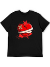 Broken Heart Breakup Divorce Ex Couple Lightweight Cotton T-Shirt – Daily Comfort Graphic Shirt