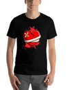 Broken Heart Breakup Divorce Ex Couple Lightweight Cotton T-Shirt – Daily Comfort Graphic Shirt