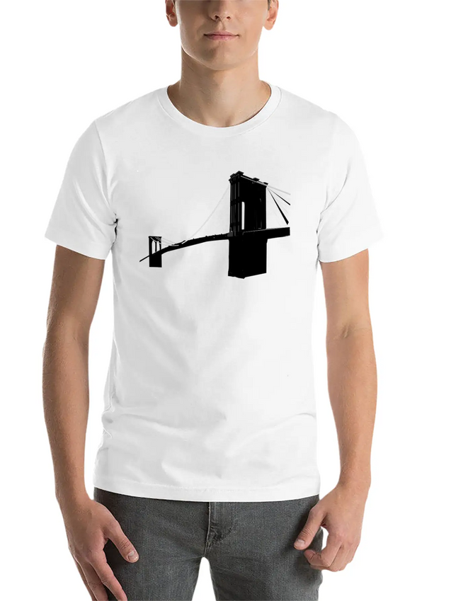 Brooklyn Bridge Lightweight Cotton T-Shirt – Daily Comfort Graphic Shirt