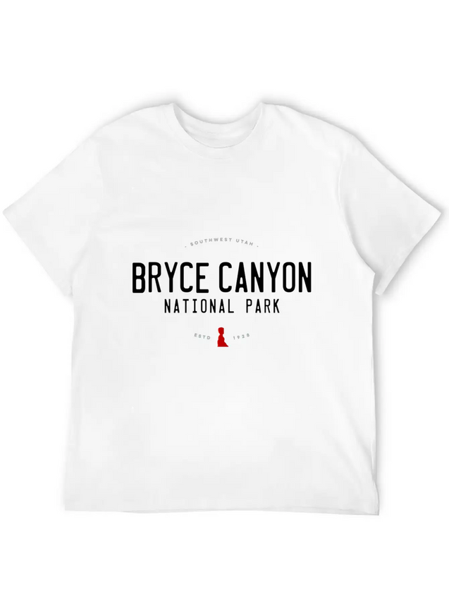 Bryce Canyon National Park Utah Graphic Vintage Re Lightweight Cotton T-Shirt – Daily Comfort Graphic Shirt