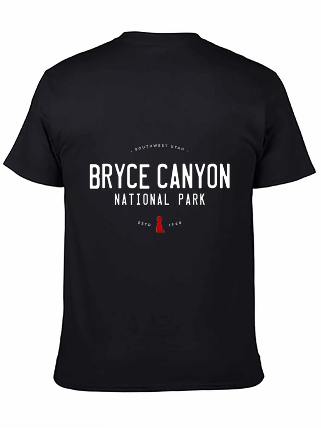 Bryce Canyon National Park Utah Graphic Vintage Re Lightweight Cotton T-Shirt – Daily Comfort Graphic Shirt